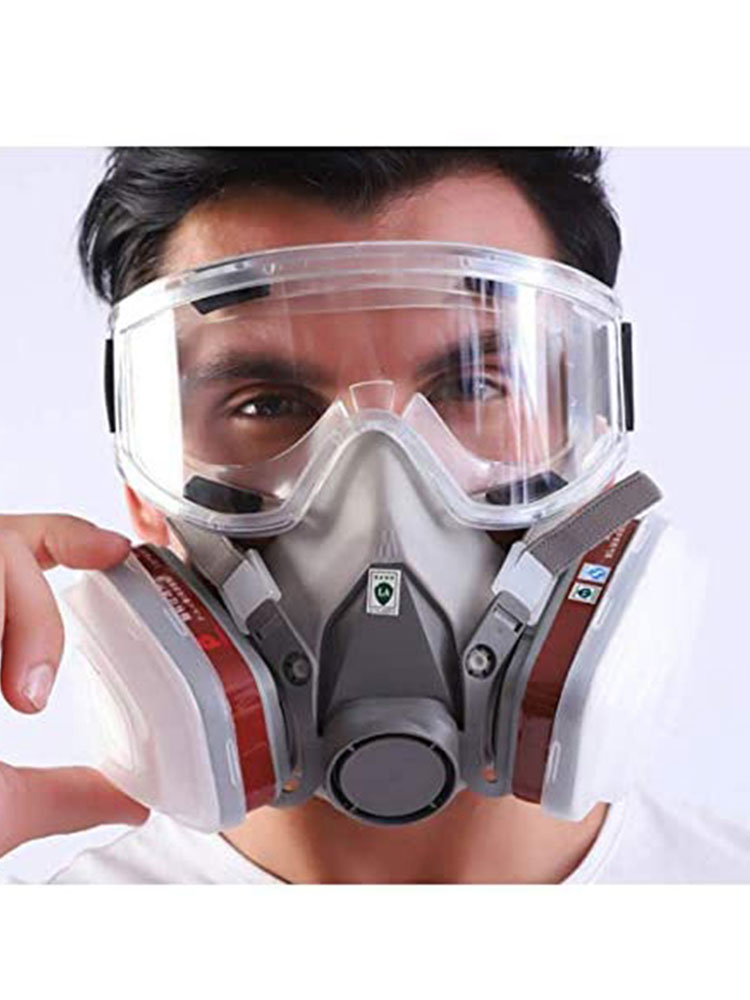 Dust Mask Construction - 6200 Type Gasmasker Industriële Half Face