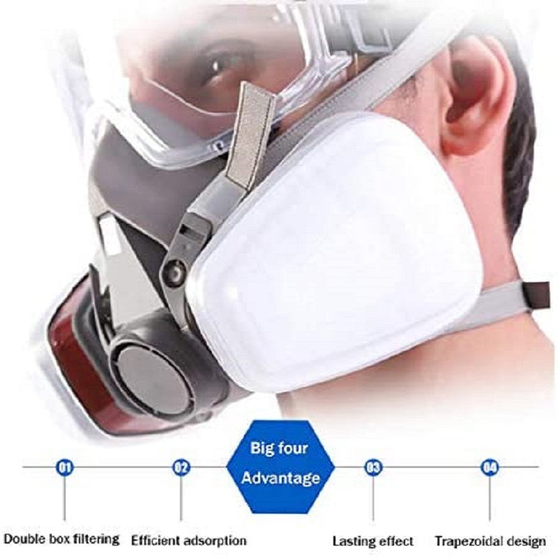 6200 Type Gasmasker Industriël - Dust Mask Construction recensie en prijs