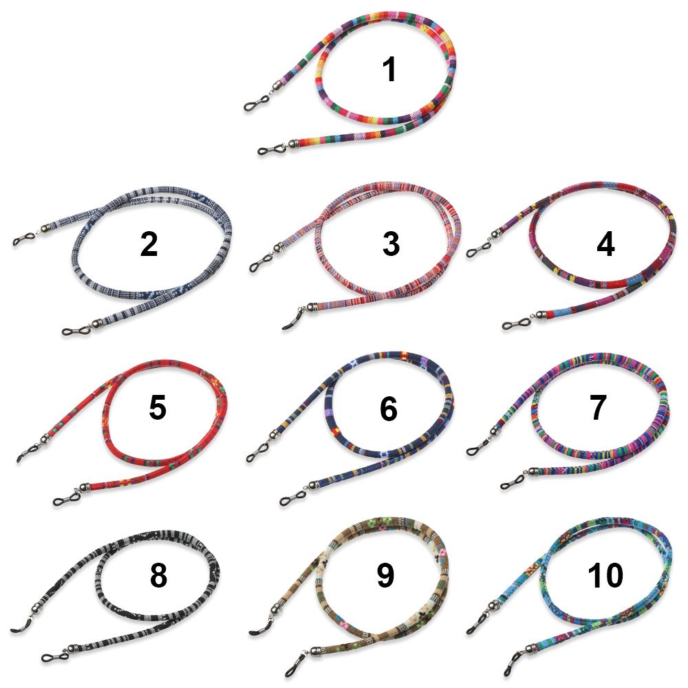 Kleurrijke nekband voor zonneb - Mask Chain Holder recensie en prijs
